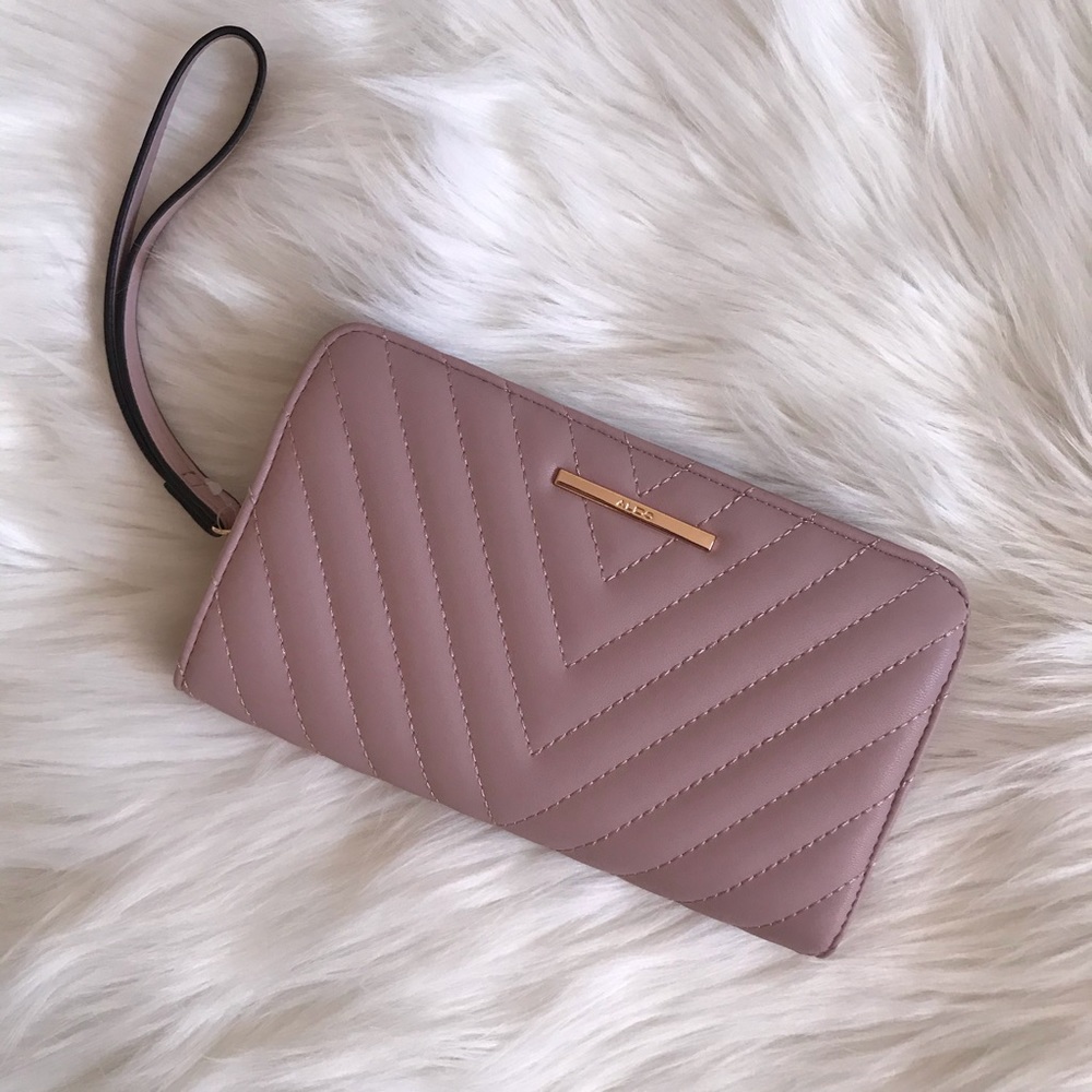 Also Mauve Pink Clutch/Wallet